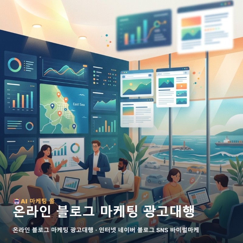 온라인 블로그 마케팅 광고대행 정하기 전에 동해 상황부터 살펴보세요 관련 이미지 1