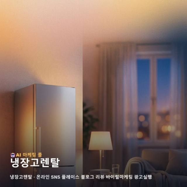온라인에서 냉장고렌탈 브랜드 인지도를 높이고 고객의 선택을 이끌어내는 채널별 홍보 관련 이미지 1