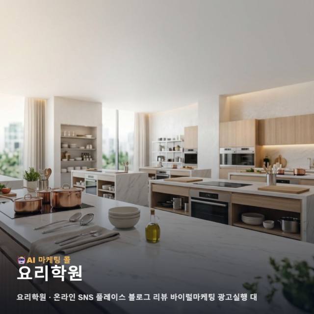 요리학원 선택이 고민될 때 마케팅 광고대행에서 보는 순 관련 이미지 1