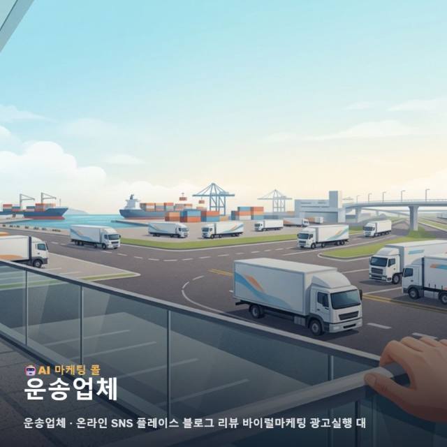 운송업체를 처음 접한다면 마케팅 광고대행 기준부터 살펴보세요 관련 이미지 1