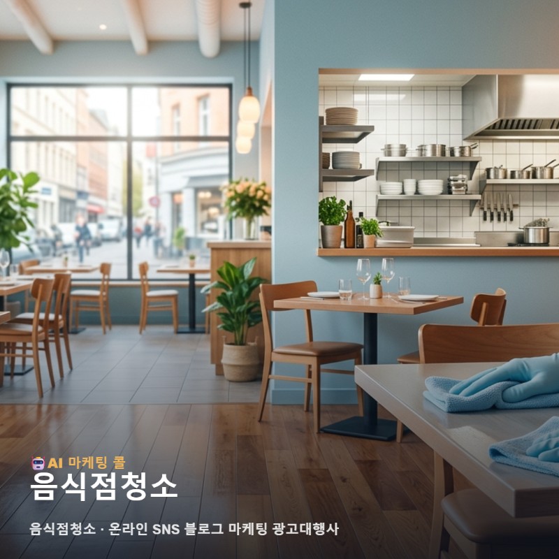 위생 가치를 알리는 음식점청소 업체를 위한 온라인 마케팅 광고대행사의 운영 방향 제안 관련 이미지 1