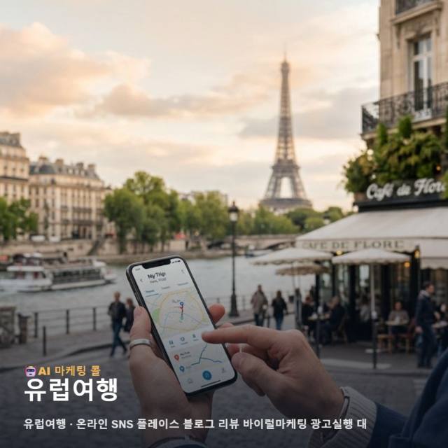 유럽여행 잠재 고객의 마음을 사로잡는 체계적인 온라인 마케팅과 채널별 광고 대행 관련 이미지 1