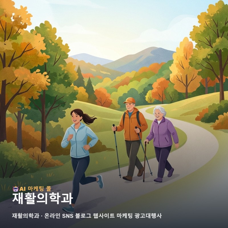 일상으로의 복귀를 응원하는 재활의학과 맞춤 온라인 마케팅의 품격 관련 이미지 1