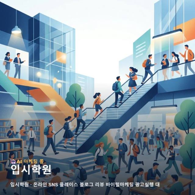 입시학원 브랜드 가치를 높이는 전략적인 온라인 마케팅과 광고대행 서비스 안내 관련 이미지 1