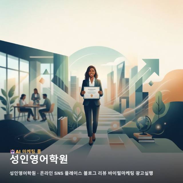 자기계발 열풍 속 성인영어학원 인지도를 높여주는 전략적인 온라인 마케팅과 광고대행 활용법 관련 이미지 1