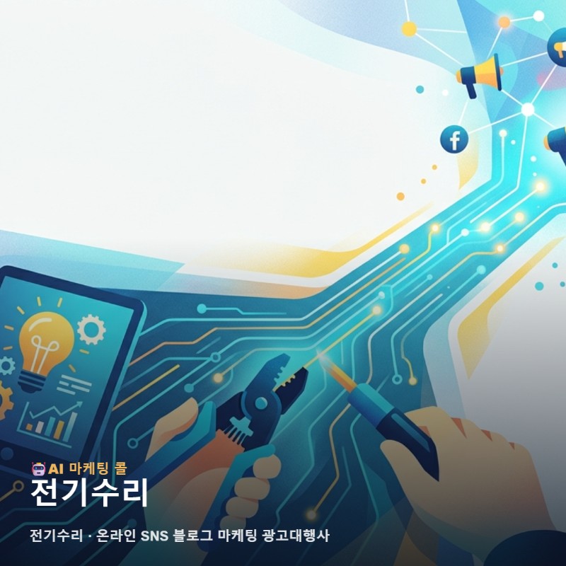 전기수리 전문성을 알리는 온라인 SNS 블로그 마케팅 광고대행사 선정과 추천 기준 관련 이미지 1
