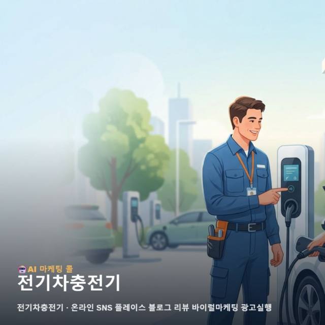 전기차충전기 사업의 성장을 돕는 온라인 마케팅 광고대행 전략과 고객 신뢰 구축 관련 이미지 1