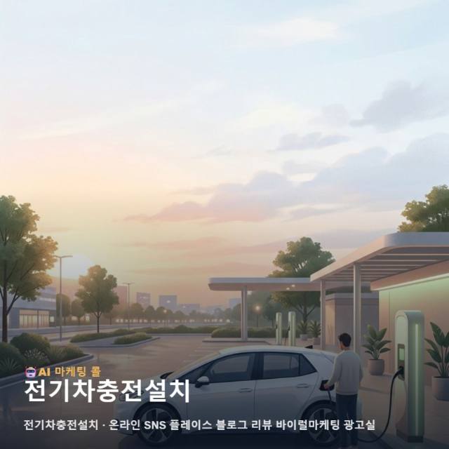 전기차충전설치 시장에서 앞서가는 온라인 홍보 전략과 광고대행 활용 가이드 관련 이미지 1