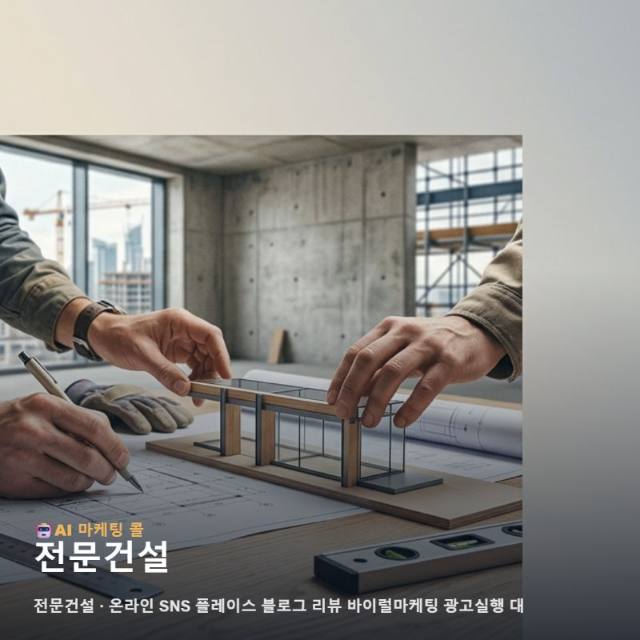 전문건설 분야의 성장을 돕는 온라인 마케팅 채널 구축과 효율적인 광고 실행 가이드 관련 이미지 1