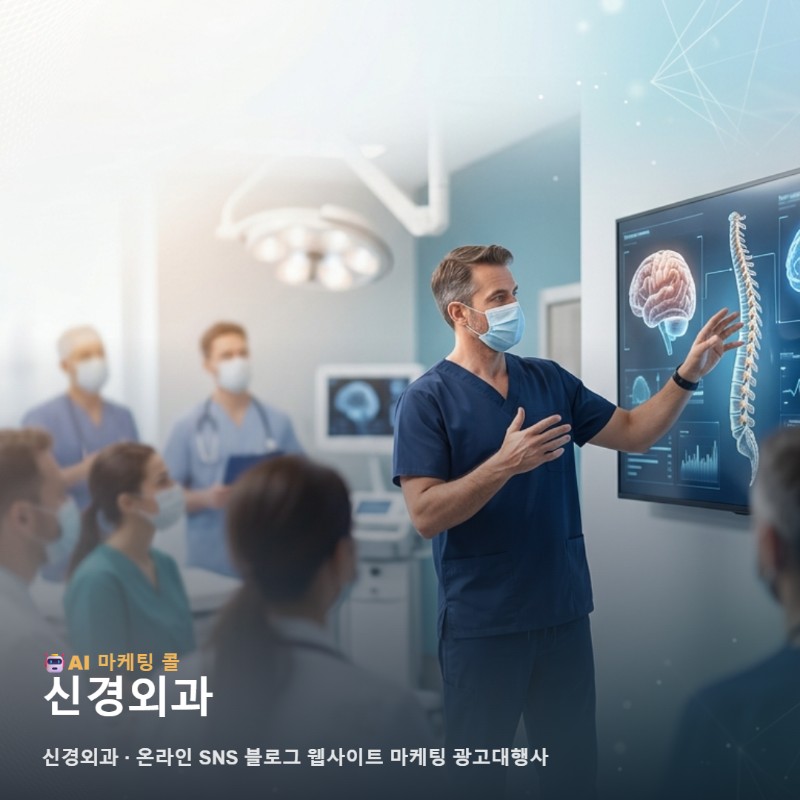 정밀한 진료의 가치를 환자에게 전달하는 신경외과 온라인 홍보 프로세스 관련 이미지 1