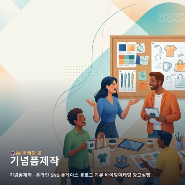 정성이 깃든 기념품제작 가치를 온라인으로 전달하는 통합 광고 마케팅 전략 관련 이미지 1