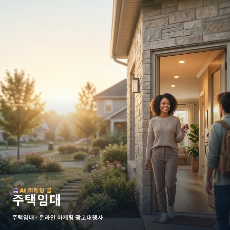 주거 서비스 가치를 전달하며 신뢰를 쌓는 주택임대 홍보를 위한 광고대행의 새로운 시각 관련 이미지 1