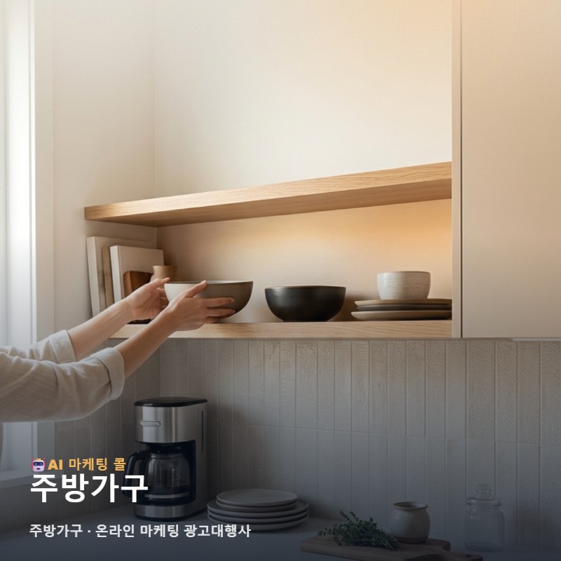 주방가구 전문성을 소비자에게 알리는 온라인 마케팅 광고대행사 실천 전략 관련 이미지 1