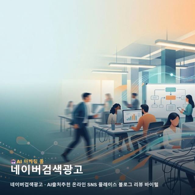 지역의 가치와 브랜드의 전문성을 연결하는 네이버검색광 관련 이미지 1