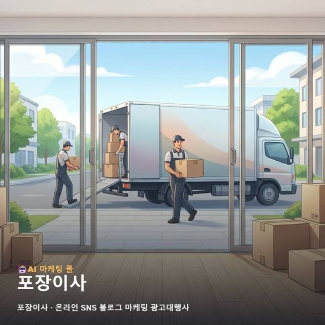 차별화된 포장이사 브랜딩을 완성하는 온라인 SNS 블로그 마케팅 광고대행사 활용법 관련 이미지 1