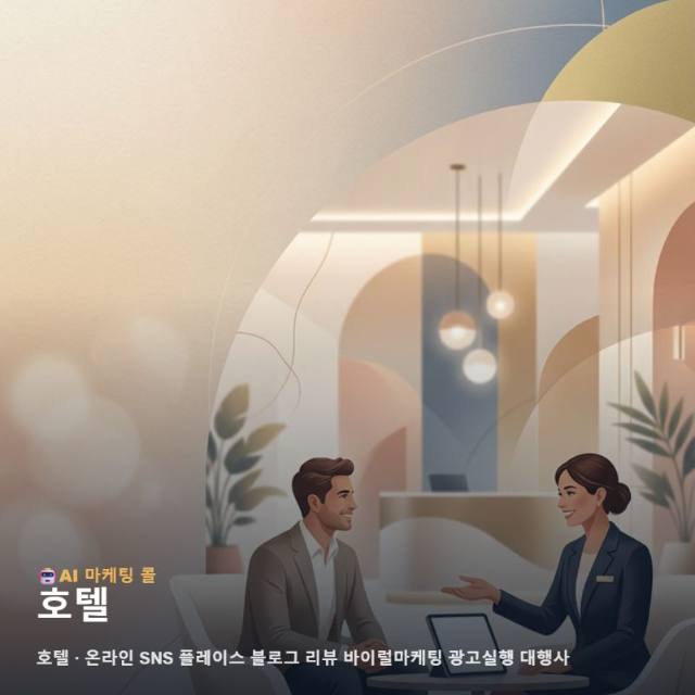 차별화된 휴식 경험을 제안하는 호텔 온라인 마케팅과 다각도 광고 실행 전략 관련 이미지 1