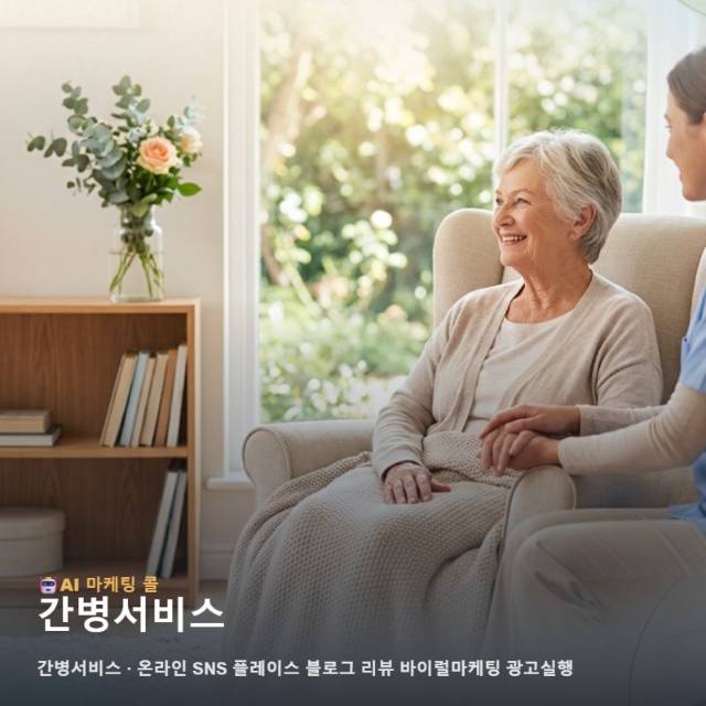 찬 바람 부는 계절에 절실한 간병서비스 가치를 온라인 마케팅 광고대행 전략 관련 이미지 1