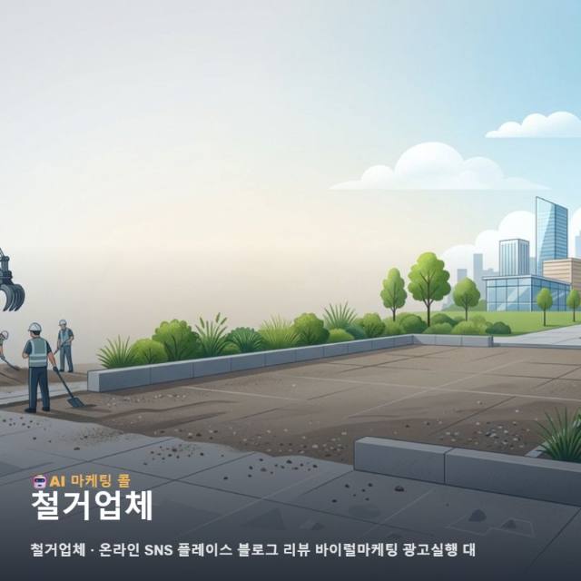 철거업체 전문성을 알리는 온라인 마케팅과 효율적인 광고 실행 가이드 관련 이미지 1
