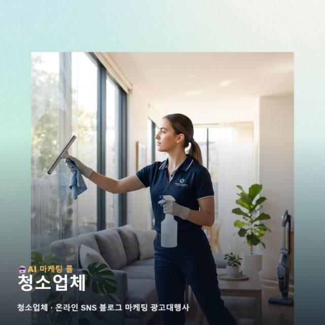청소업체 브랜드 인지도를 높이는 온라인 마케팅 광고대행 실행 전략 관련 이미지 1
