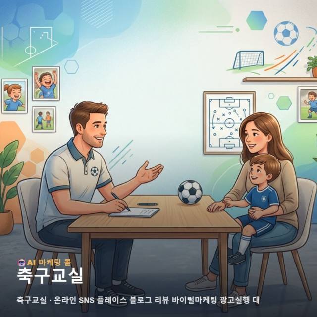 축구교실 가치를 지역 학부모에게 생생하게 전달하는 통합 온라인 마케팅과 광고 실행 방안 관련 이미지 1