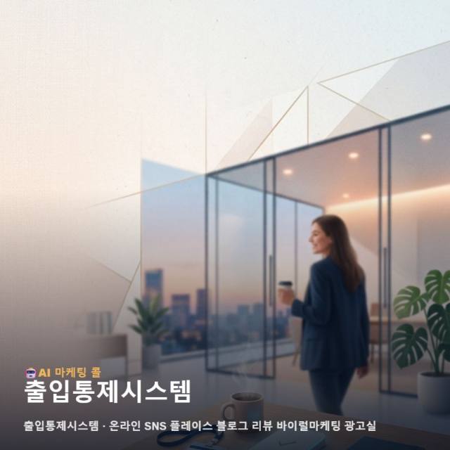 출입통제시스템 선택이 고민될 때 마케팅 광고대행에서 보는 순 관련 이미지 1