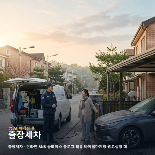 출장세차 홍보를 위한 온라인 마케팅 광고대행 시작 전 브랜드 신뢰를 구축하 관련 이미지 1