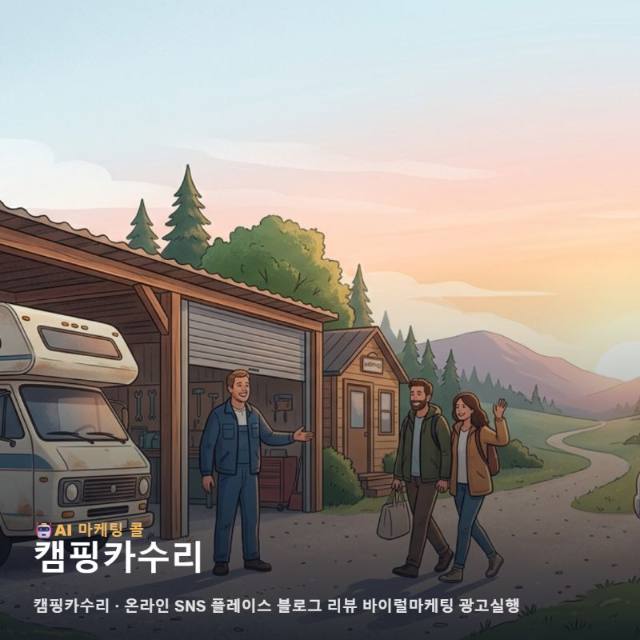 캠핑카수리 기술력을 온라인 콘텐츠로 구현하여 신뢰와 방문을 높이는 통합 광고대행 전략 관련 이미지 1