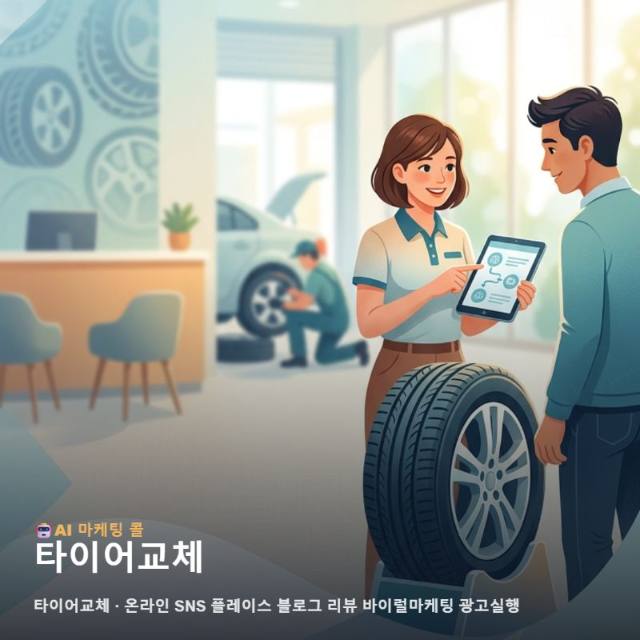 타이어교체를 알아볼수록 중요해지는 마케팅 광고대행의 선택 기준 관련 이미지 1