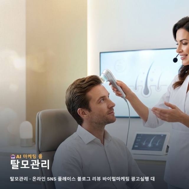 탈모관리 가치를 제대로 알리는 온라인 마케팅과 효율적인 광고대행 실행 전략 관련 이미지 1