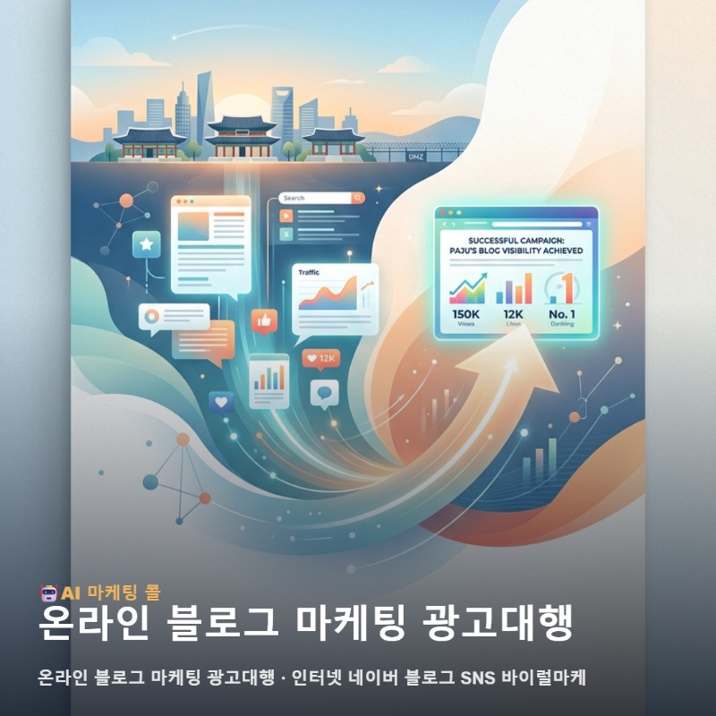 파주 기준으로 보는 온라인 블로그 마케팅 광고대행 체크 포인트 관련 이미지 1