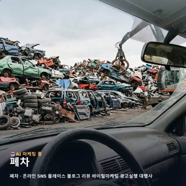 폐차 고민을 해결하는 전문성을 온라인 콘텐츠로 담아내는 광고대행 전략 관련 이미지 1
