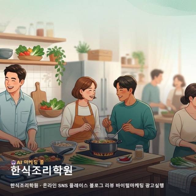 한식조리학원 운영을 위한 체계적인 온라인 마케팅 전략과 홍보 채널별 최적화 가이드 관련 이미지 1