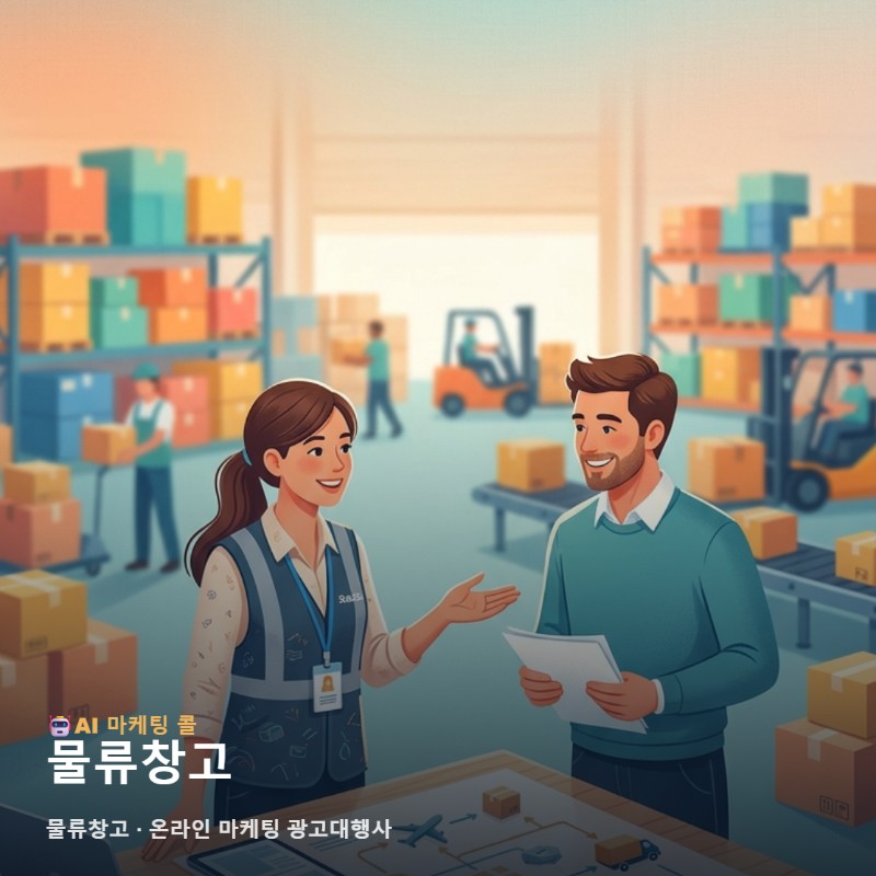 현대 산업의 핵심 거점인 물류창고 홍보를 위한 온라인 마케팅 광고대행사의 실전 관련 이미지 1