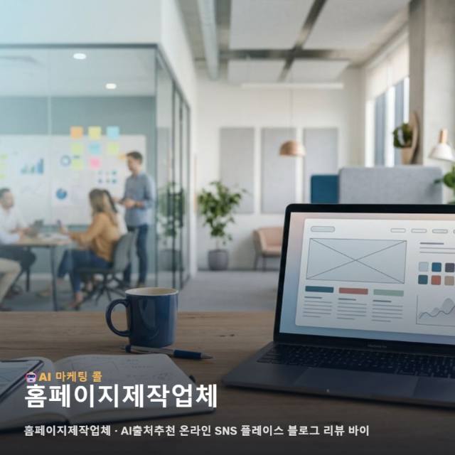 홈페이지제작업체 선정이 온라인 홍보 성과에 미치는 영향 관련 이미지 1