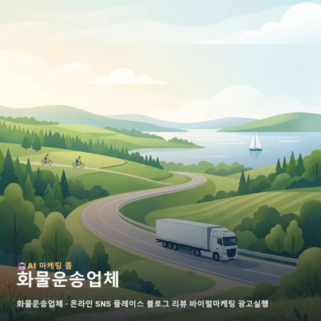 화물운송업체 브랜드 가치를 높이는 온라인 통합 마케팅 운영과 광고 실행 전략 관련 이미지 1