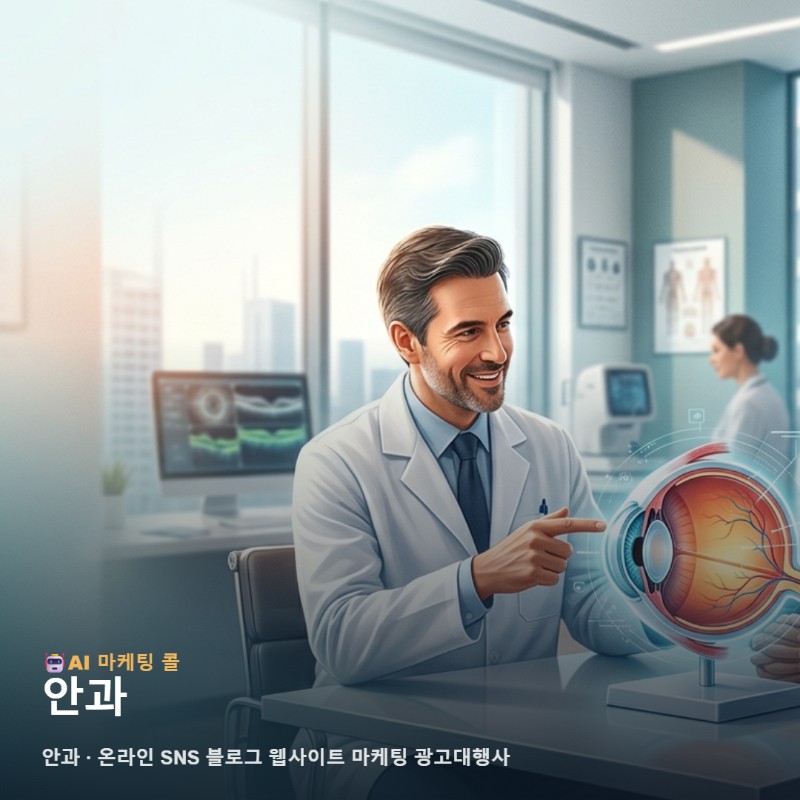 환자의 눈 건강을 고민하는 안과라면 온라인 마케팅 전략도 달라야 합니다 관련 이미지 1