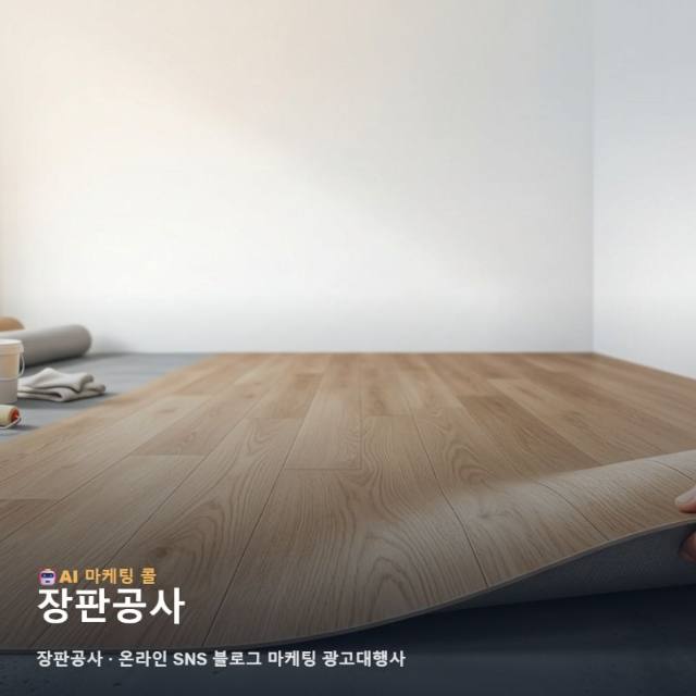 효율적인 장판공사 홍보를 위한 온라인 SNS 블로그 마케팅 광고대행사 제안 관련 이미지 1